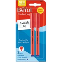 Berol Handwriting Blue Handwriting Pens 2 Pack