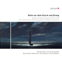 Johann Friedrich Ruhe: Ruhe Vor Dem Sturm Und Drang: Vier Sonaten Für Viola Da Gamba Und Basso Continuo