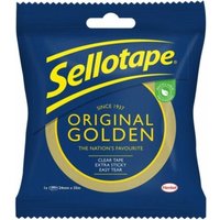 Sellotape Original Golden Tape 24mm x 50m