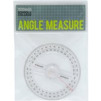WHSmith Clear 360 Degree Angle Measure