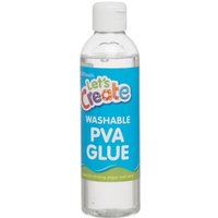 WHSmith Let's Create Clear Washable PVA Glue 300ml