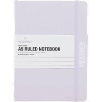 Moderno Heather A5 Ruled Soft Cover Notebook 96 Pages