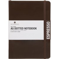 Moderno Espresso A5 Dotted Soft Cover Notebook 88 Pages
