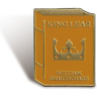 Pin Badge - Shakespeare (King Lear)