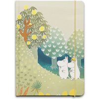 A5 Notebook (Hardcover) - Moomin (Forest)