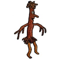 Stick Lady Love Character Sew On Patch