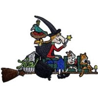 Magnificent Broom Sew On Patch