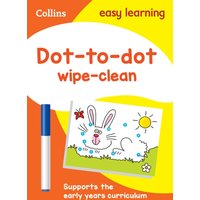 Dot-to-Dot Age 3-5 Wipe Clean Activity Book : Ideal for Home Learning
