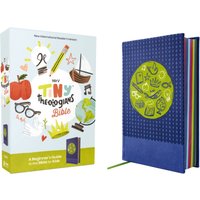 NIrV, Tiny Theologians Bible, Leathersoft over Board, Blue, Comfort Print : A Beginner’s Guide to the Bible – for Kids