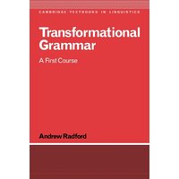 Transformational Grammar : A First Course