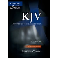 KJV Pitt Minion Reference Bible, Black Goatskin Leather, Red-letter Text, KJ446:XR