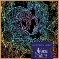 Super Scratch Art Pads: Mythical Creatures