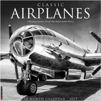 Classic Airplanes 2027 Wall