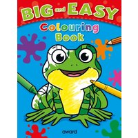 Big and Easy Colouring Book: Car