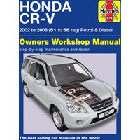 Honda CR-V Petrol & Diesel (02 - 06) Haynes Repair Manual