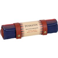 Pendleton Serape Pattern Backgammon : Travel-Ready Roll-Up Game