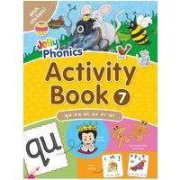 Jolly Phonics Activity Book 7 : In Precursive Letters (British English edition)