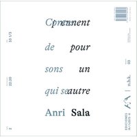 Anri Sala : Contes de sons qui se prennent pour un autre - n.b.k. Record #3
