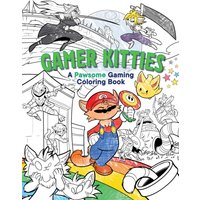 Gamer Kitties Coloring : A Pawsome Gaming Coloring Book