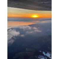 Le coucher de soleil vu du ciel, de la Gruyère au Lavaux - Gift card