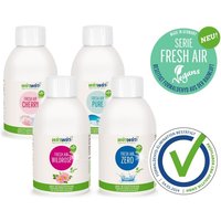 SET: FRESH AIR Vegans 'Cherry' ' Wildrose' 'Pure' 'Zero' Luftreinigungs-Konzentrat 250ml