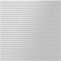 Woodstore24 10% Rabatt auf silbernen Rhombus Aluminium Steckzaun 180x20x180 cm