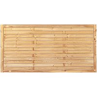 Woodstore24 13% Rabatt auf KieferFichte Sichtschutzzaun 180 x 90 cm FöhrSerie