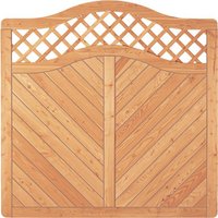 Woodstore24 Jetzt 14% Rabatt auf Lärche Sichtschutzzaun Bogen 180 x 180165 cm