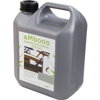 Huile d'entretien spéciale bambou pour lames de terrasse en bambou, Granit Grey, 2,5 litres