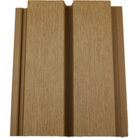 Revêtement de façade en WPC coextrudé, 33 mm (S) x 140 mm (L / largeur de couverture) x 390 cm (longueur), CEDAR, surface : brossé mat (série WE56)