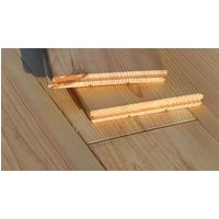 Panneau massif de pin maritime français non traité, 21 x 176 x 2000 mm (1,41 m² / paquet)