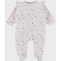 Baby pyjama, bedrukt velours