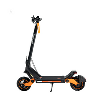 KuKirin G3 Electric Scooter 10 Inch Off-road 1200W Motor 52V 18Ah Lithium battery Max Speed 50km/h LED Touch Display, Shock arm Suspension 63km Max Range IP54 Waterproof 6-Lights