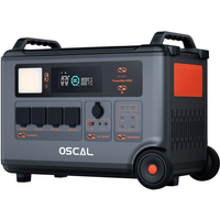 Blackview Oscal PowerMax 6000 6000W Rugged Power Station, 3600Wh LiFePO4 Battery, 14 Outlets, 3500+ Life Circle, Smart APP Control, 5 LED Light Modes, Morse Code Signal 【Extra $300 Off with Exclusive Code 】