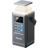 Powerbank Powerstation PD100W, SBAOH 296Wh Battery for Multiple Devices, Solar Generator for Camping, Outdoors, Travel, Emergencies (Power Supply Not