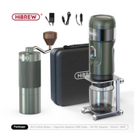 HiBREW H4B Wireless Electric Portable Espresso Coffee Machine for Car & Home Camping Coffee Maker Fit Nespresso Dolce Capsule Powder 【EU Stock – Ships Immediately & $20 Off with Exclusive Code】