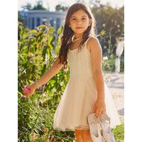 Milanoo Get 47% Off White Flower Girl Dresses Sleeveless ALine with Bows