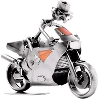 1aGeschenkeshop 19% Rabatt auf Schraubenfigur als Motorradfahrer auf Rennbike