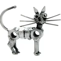 Schraubenfigur Katze stehend