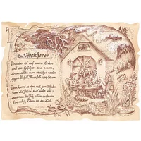 Zunftbild Versicherer auf Antikpapier im A4-Format