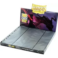 1foDiscount Lot de 50 feuilles classeur Dragon Shield pour 24 Pocket Sideload Non Glare Front DEFAULT