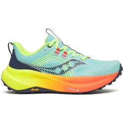 Saucony Xodus Ultra 4 Blue Orange SS26 Women's Shoes Saucony Xodus Ultra 4 Blue Orange SS26 Women's Shoes