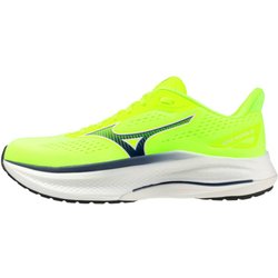 Mizuno Wave Inspire 22 Shoes Yellow Blue SS26, Size 42,5 - Eur