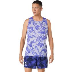 Maglia Asics Fujitrail Senza Maniche Viola Bianco, Taglia L