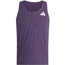 Maglia Adidas Adizero Senza Maniche Viola, Taglia L
