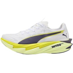 Puma Deviate Nitro Elite 4 White Yellow SS26 Women, Size 40,5 - Eur