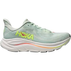Hoka Clifton 10 Women's Shoes Grey Green SS26, Size Eu 38 2/3