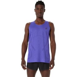 Maglia Asics Metarun Senza Maniche Viola, Taglia Xs.