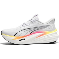 Scarpe Puma Magmax Nitro 2 Bianco Rosso SS26, Taglia 44,5 - Eur
