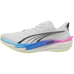 Puma Deviate Nitro 4 Shoes White Blue SS26